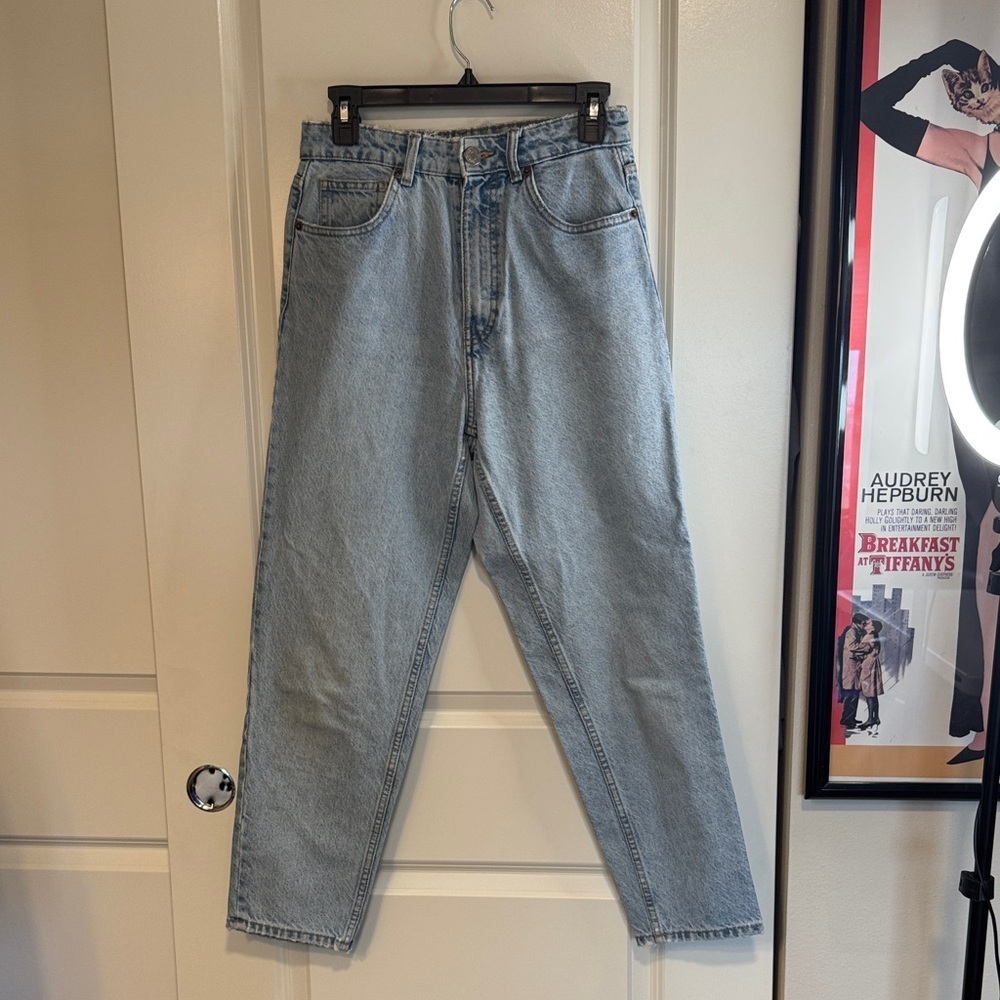 Zara Men's Light Blue Straight Jeans
